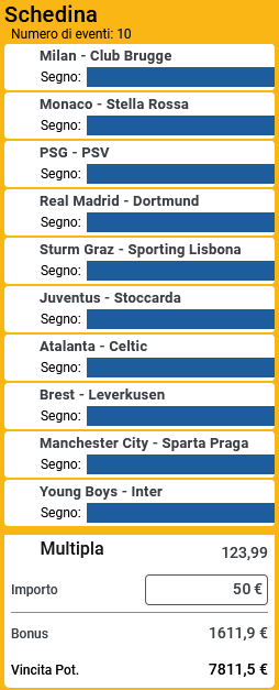 pronostici di oggi