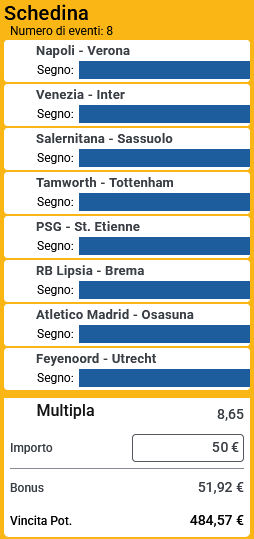 pronostici di oggi