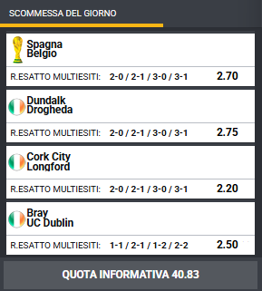 pronostici di oggi