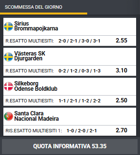 pronostici di oggi